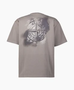 Stone Island T-Shirt 2Rce6 Grijs*Heren T-Shirts