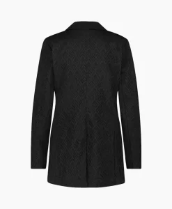 Studio Anneloes Blazer Sence Orn. Jacquard Zwart*Dames Blazers