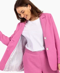 Online Blazer Sofie Tweed Lila Dames Blazers