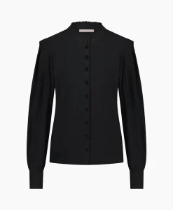 Studio Anneloes Blouse Nellie Zwart Dessin*Dames Blouses