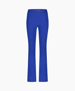 Sale Broek Flair Bonded Trousers Blauw Dames Broeken
