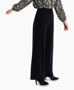 Best Broek Holly Bonded Trousers Donker Blauw Dames Broeken