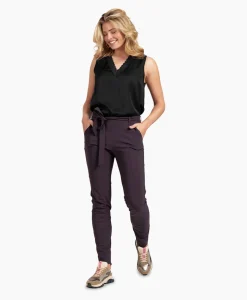 Best Broek Katlyn Bonded Trousers Bruin Dames Broeken