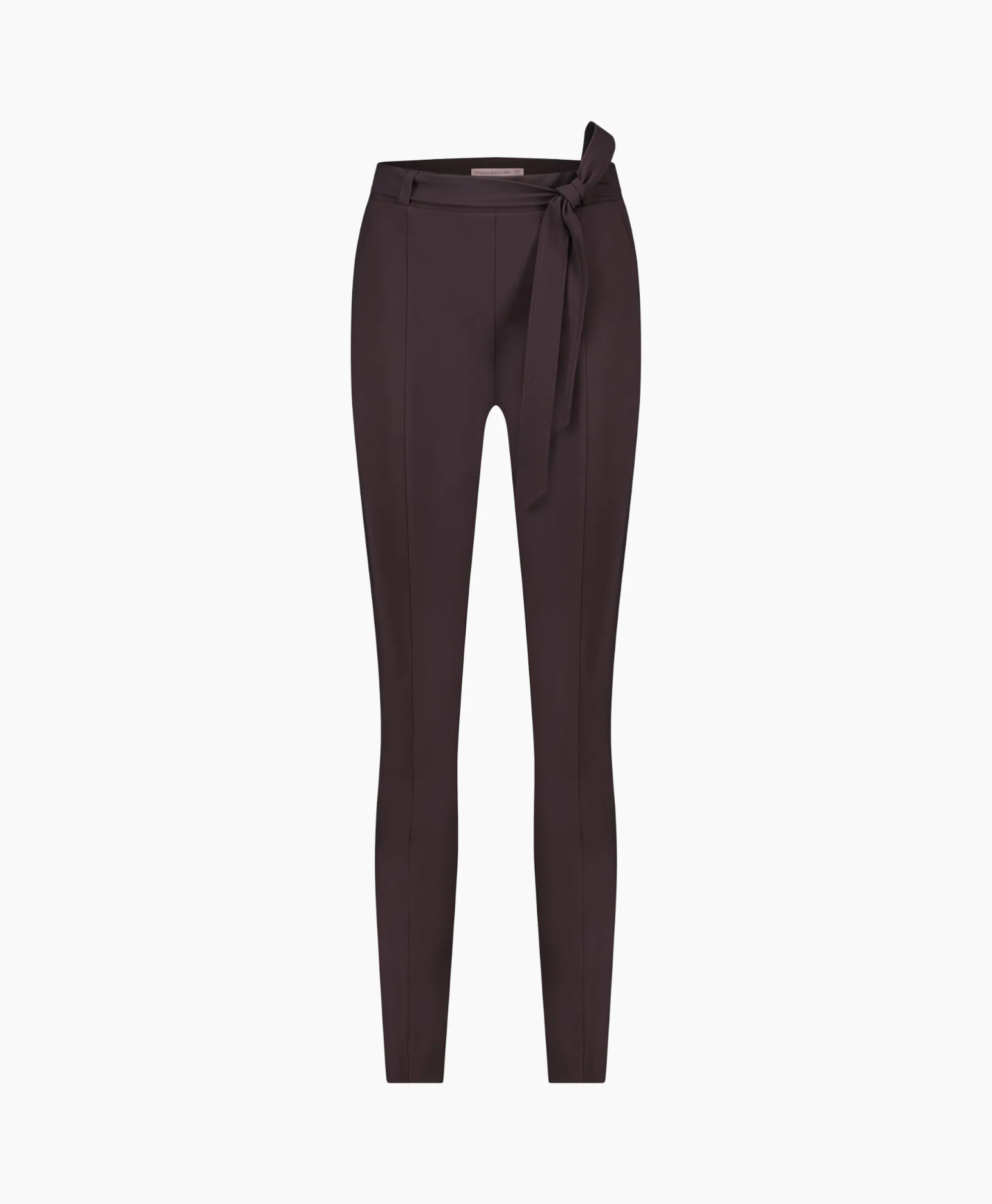 Best Broek Katlyn Bonded Trousers Bruin Dames Broeken