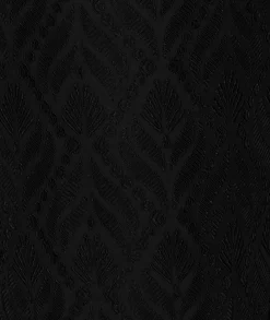 Studio Anneloes Broek Mira Ornament Jacquard Trousers Zwart*Dames Broeken