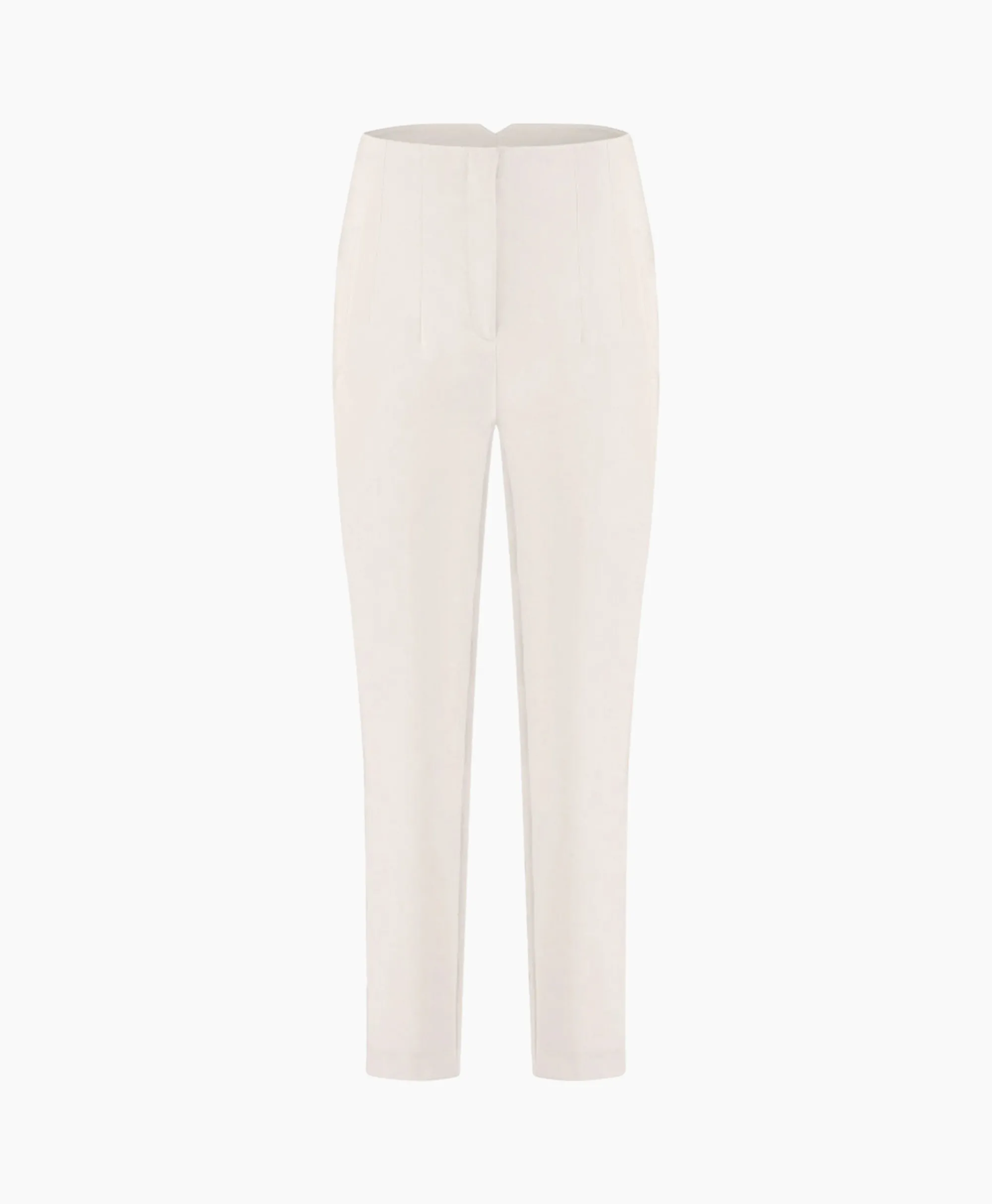 Studio Anneloes Broek Nine Shiny Bonded Trousers Off White*Dames Broeken