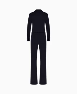 Hot Jumpsuit Angel Ls Donker Blauw Dames Jumpsuits