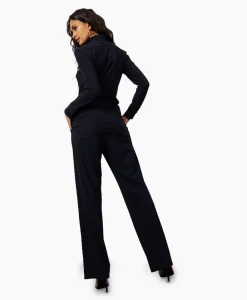 Hot Jumpsuit Angel Ls Donker Blauw Dames Jumpsuits