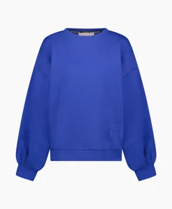 Outlet Pullover Sem Sports Sweater Blauw Dames Truien