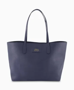 New Sneaker Shopper Sa Solid Donker Blauw Dames Tassen