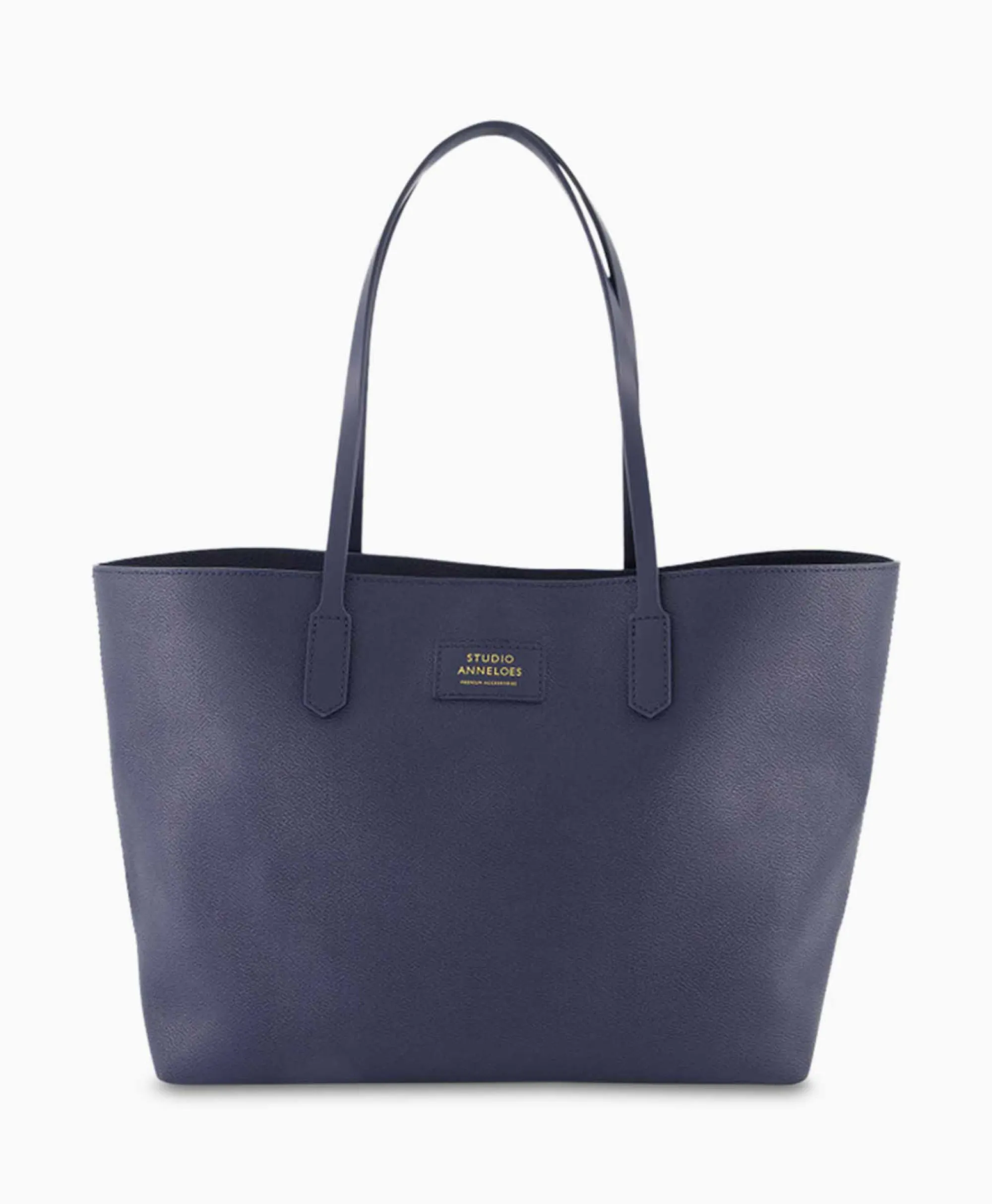 New Sneaker Shopper Sa Solid Donker Blauw Dames Tassen