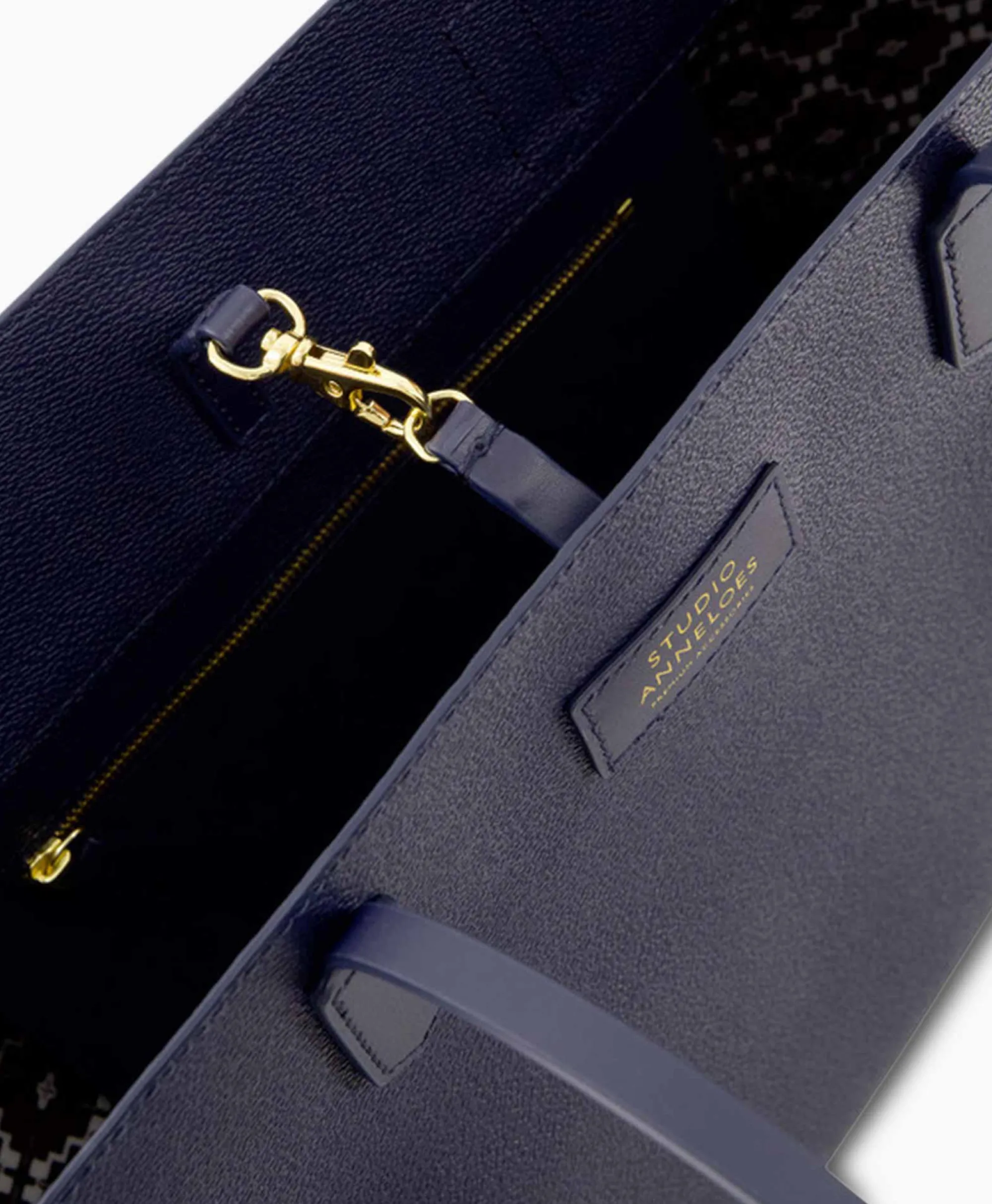 New Sneaker Shopper Sa Solid Donker Blauw Dames Tassen