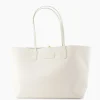 Clearance Tas Shopper Sa Solid Off White Dames Tassen