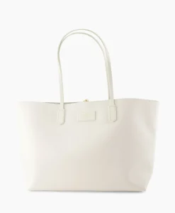 Clearance Tas Shopper Sa Solid Off White Dames Tassen