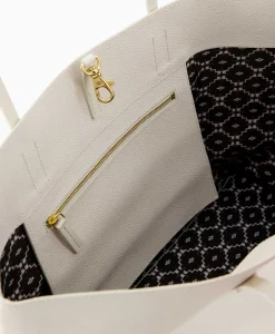 Clearance Tas Shopper Sa Solid Off White Dames Tassen