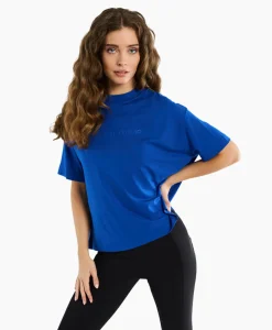 Best Top & T-Shirt Dani Sport Tee Blauw Dames T-Shirts & Tops