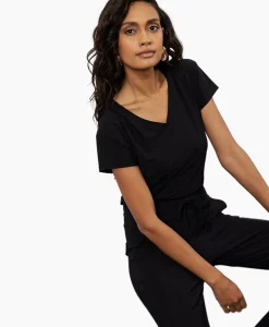 New Top & T-Shirt Roller Shirt Zwart Dames T-Shirts & Tops