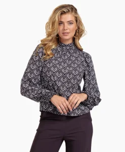 Best Top Lysanne Wallpaper Bruin Dames T-Shirts & Tops