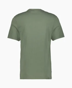 New T-Shirt Korte Mouw John Pocket Tee Groen Heren T-Shirts