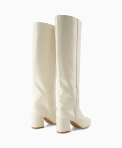 Discount Lange Laars Tl-12776 Wit Dames Laarzen