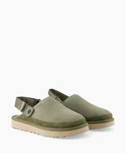 Discount Gesploafer M Goldencoast Clog Groen Heren Instappers