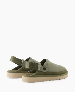 Discount Gesploafer M Goldencoast Clog Groen Heren Instappers