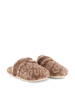 Sale Pantoffel M Fluff It Pop Bruin Dames Pantoffels