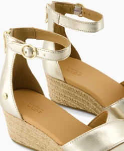 Discount Sandaal Eugenia Goud Dames Sandalen