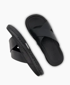 Ugg Sandaal Wainscott Slide Zwart*Dames Sandalen