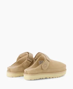 Hot Sandaal Zonder Hak W Goldenstar Clog Beige Dames Sandalen