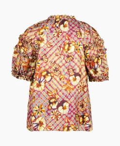 Hot Blouse Annabella Beige Dames Blouses