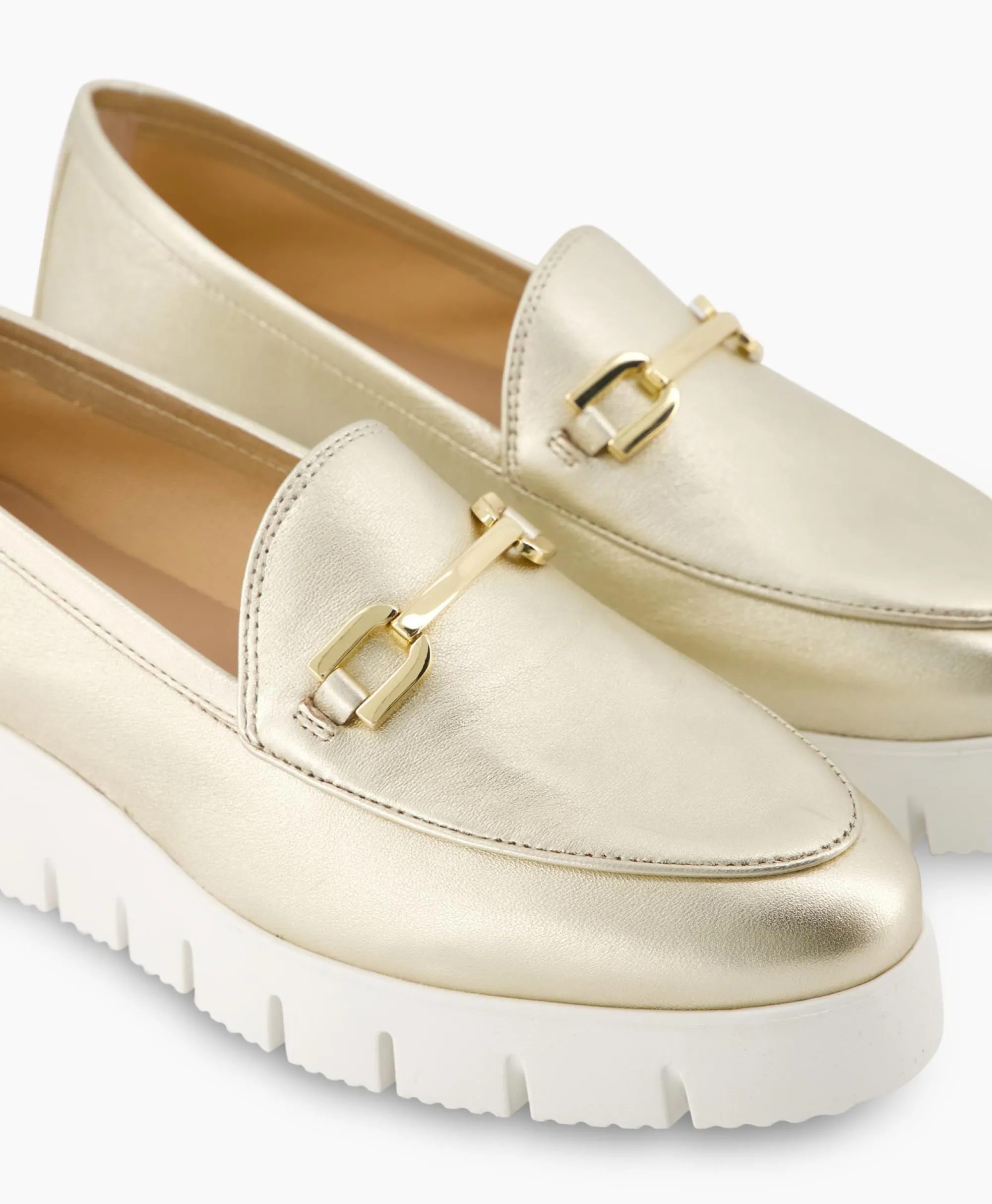 Hot Loafer Famo_Lmt Goud Dames Instappers