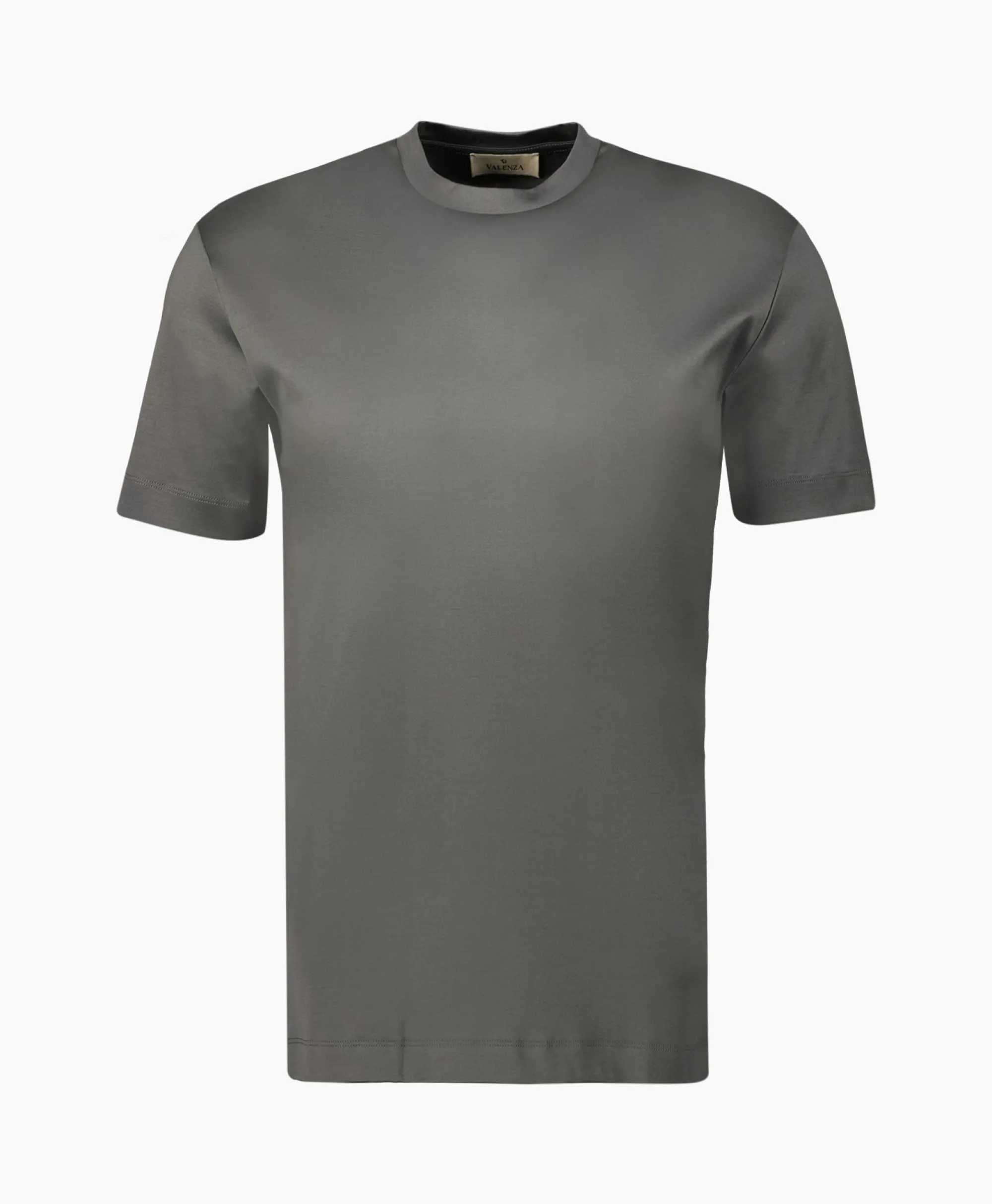 T-Shirt Interlock Supima Donkergrijs Heren T-Shirts