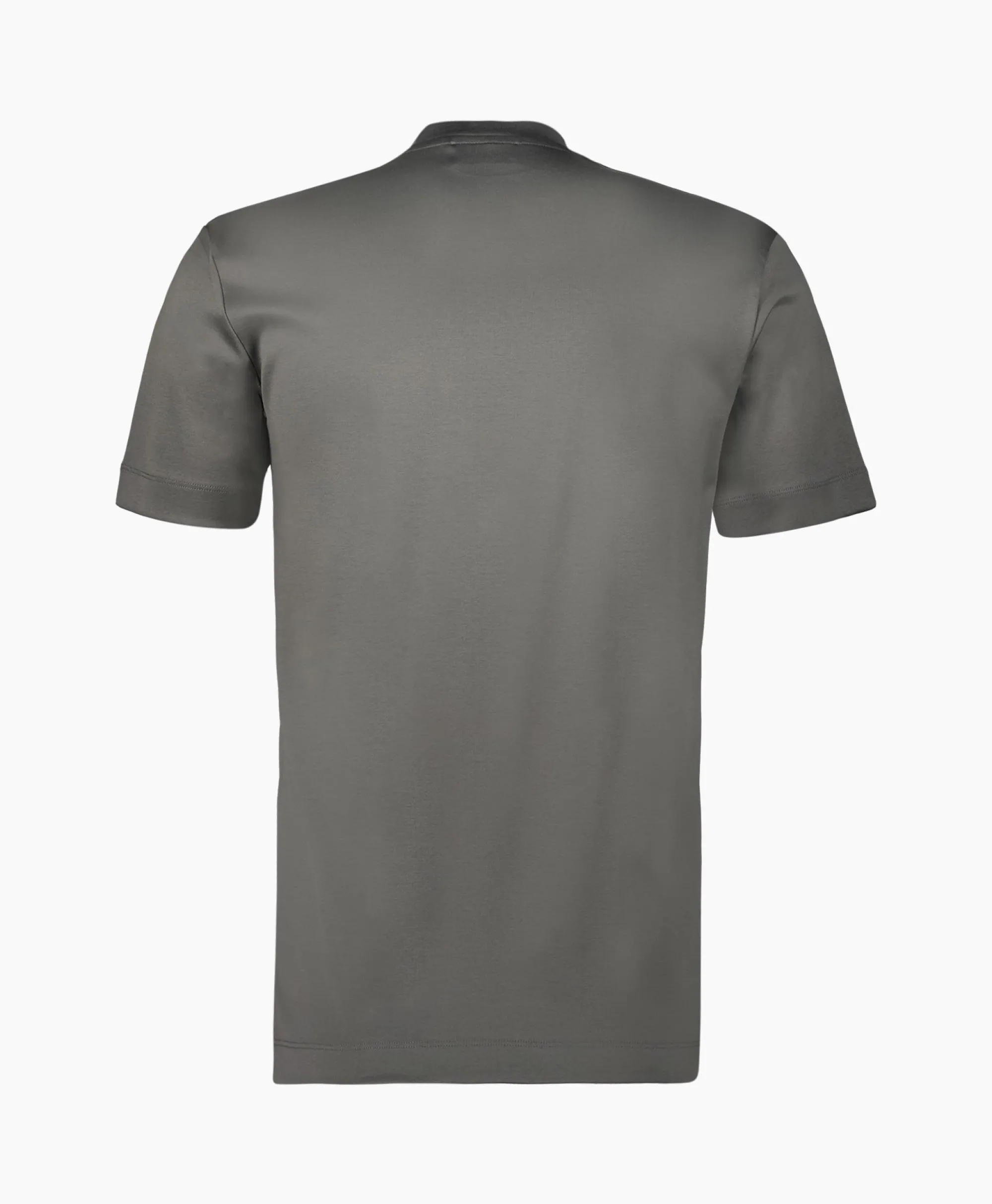 T-Shirt Interlock Supima Donkergrijs Heren T-Shirts