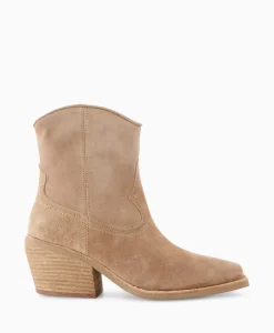 Enkellaars Eveline Beige Dames Laarzen