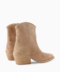 Enkellaars Eveline Beige Dames Laarzen