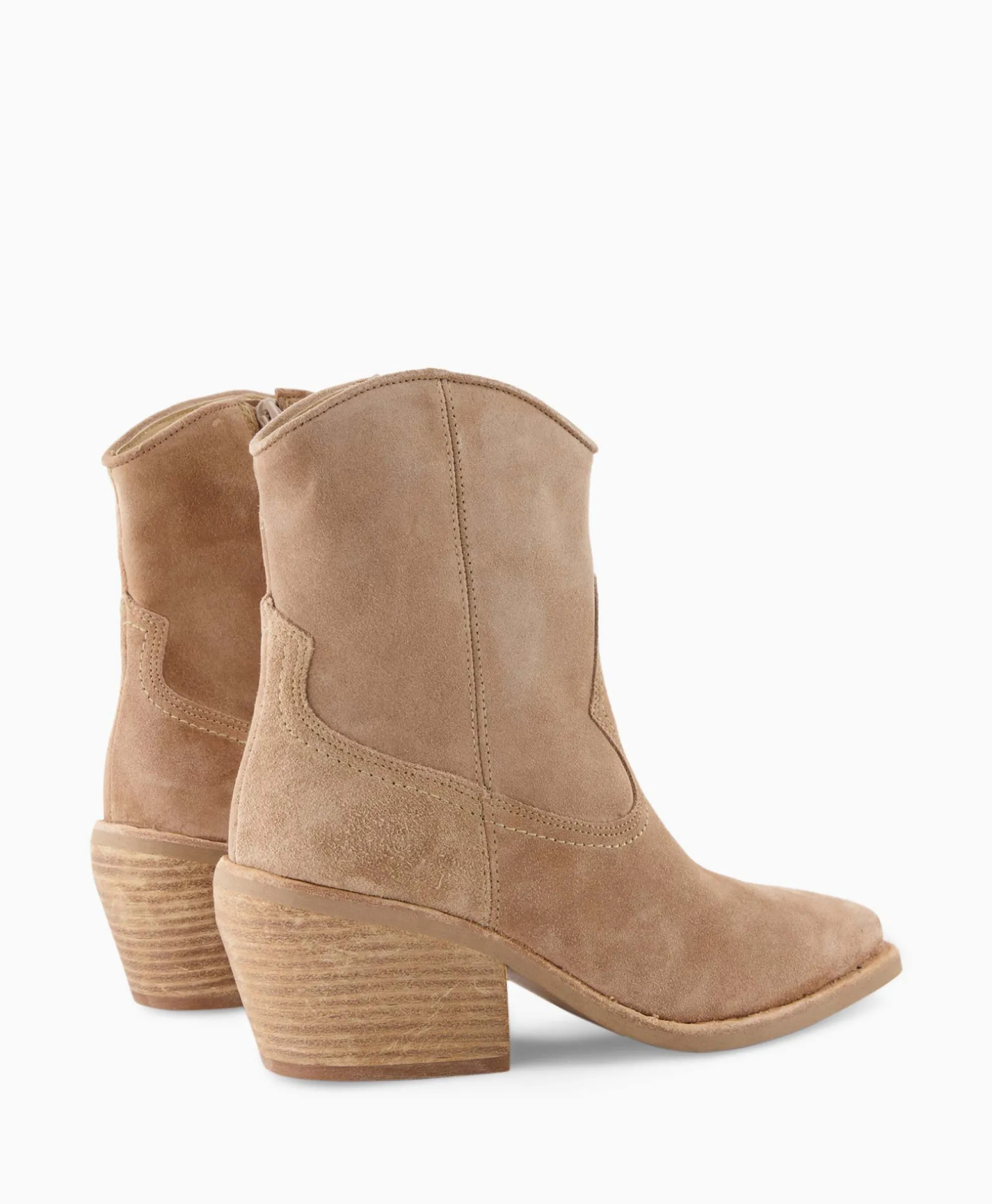 Enkellaars Eveline Beige Dames Laarzen