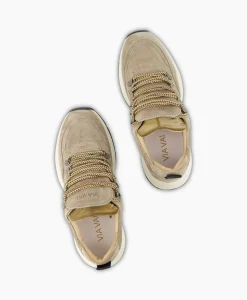 Via Vai Sneaker Pepper Clay Taupe*Dames Sneakers