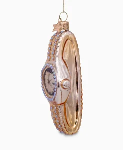 Online Kerstbal Horloge Goud Lifestyle Lifestyle