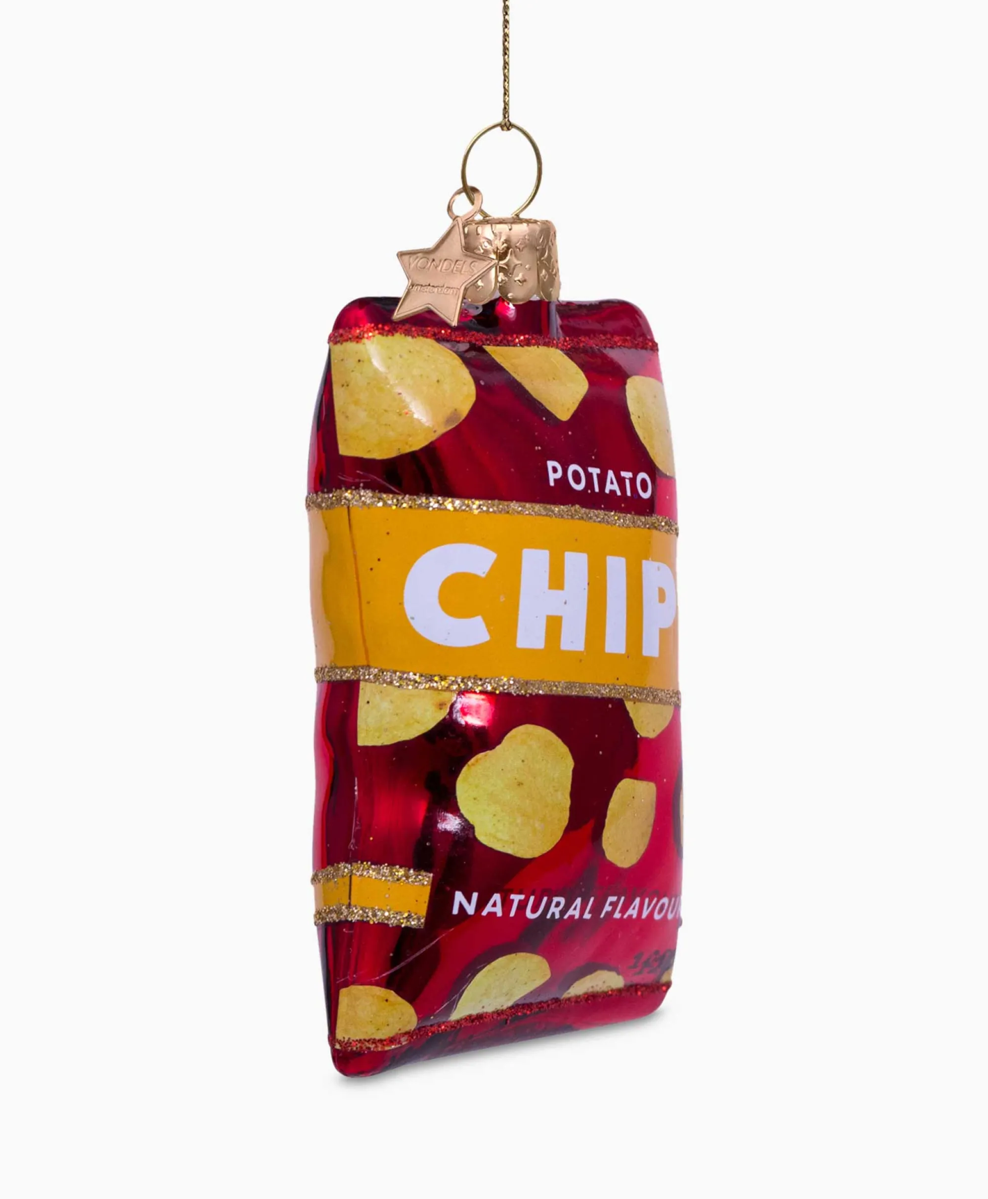 Online Kerstbal Naturel Chips Rood Lifestyle Lifestyle