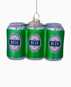 Clearance Kerstbal Sixpack Bier Groen Lifestyle Lifestyle