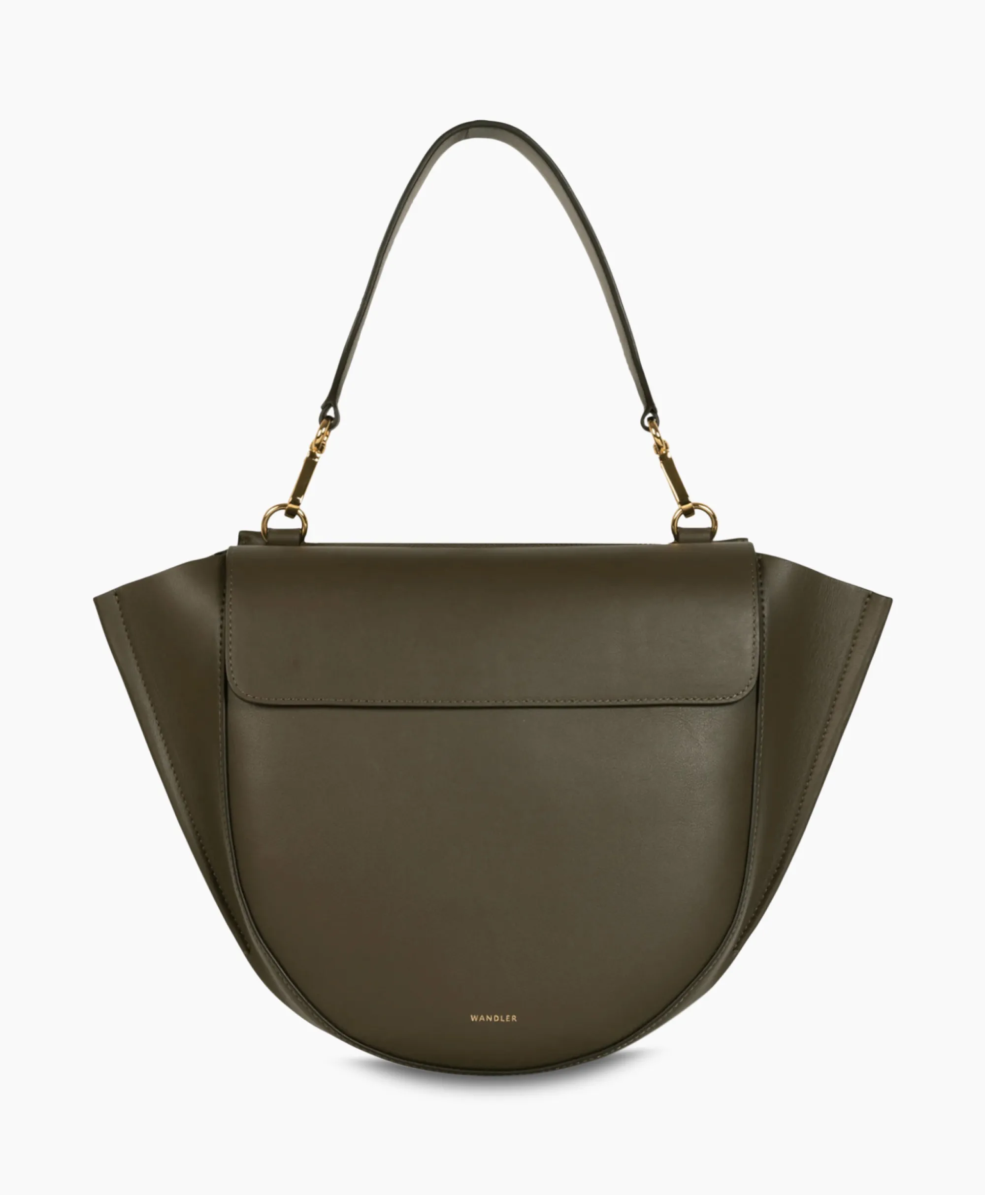 Outlet Crossbody Tas Hortensia Medium Taupe Dames Tassen