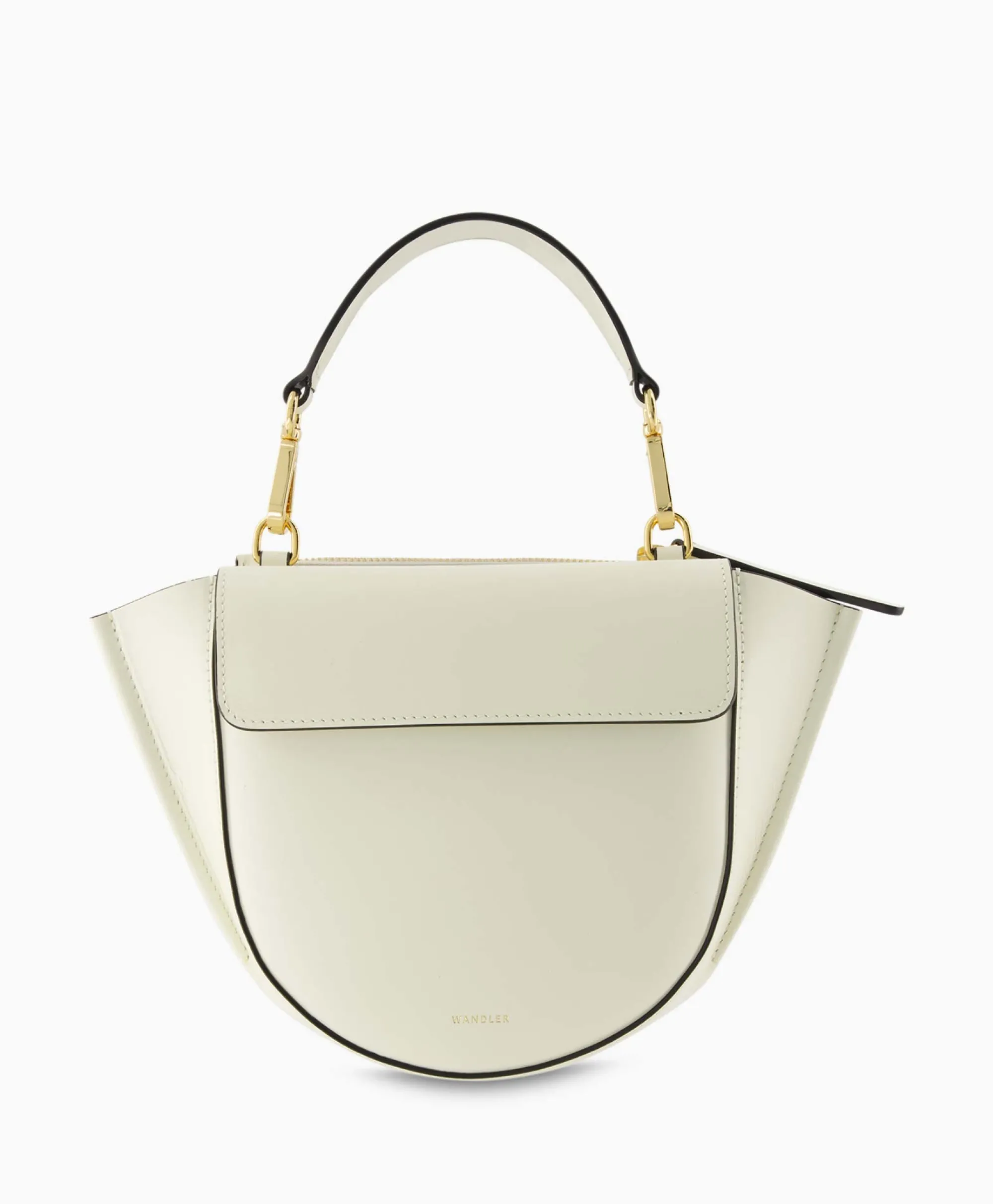 Outlet Crossbody Tas Hortensia Mini Ecru Dames Tassen