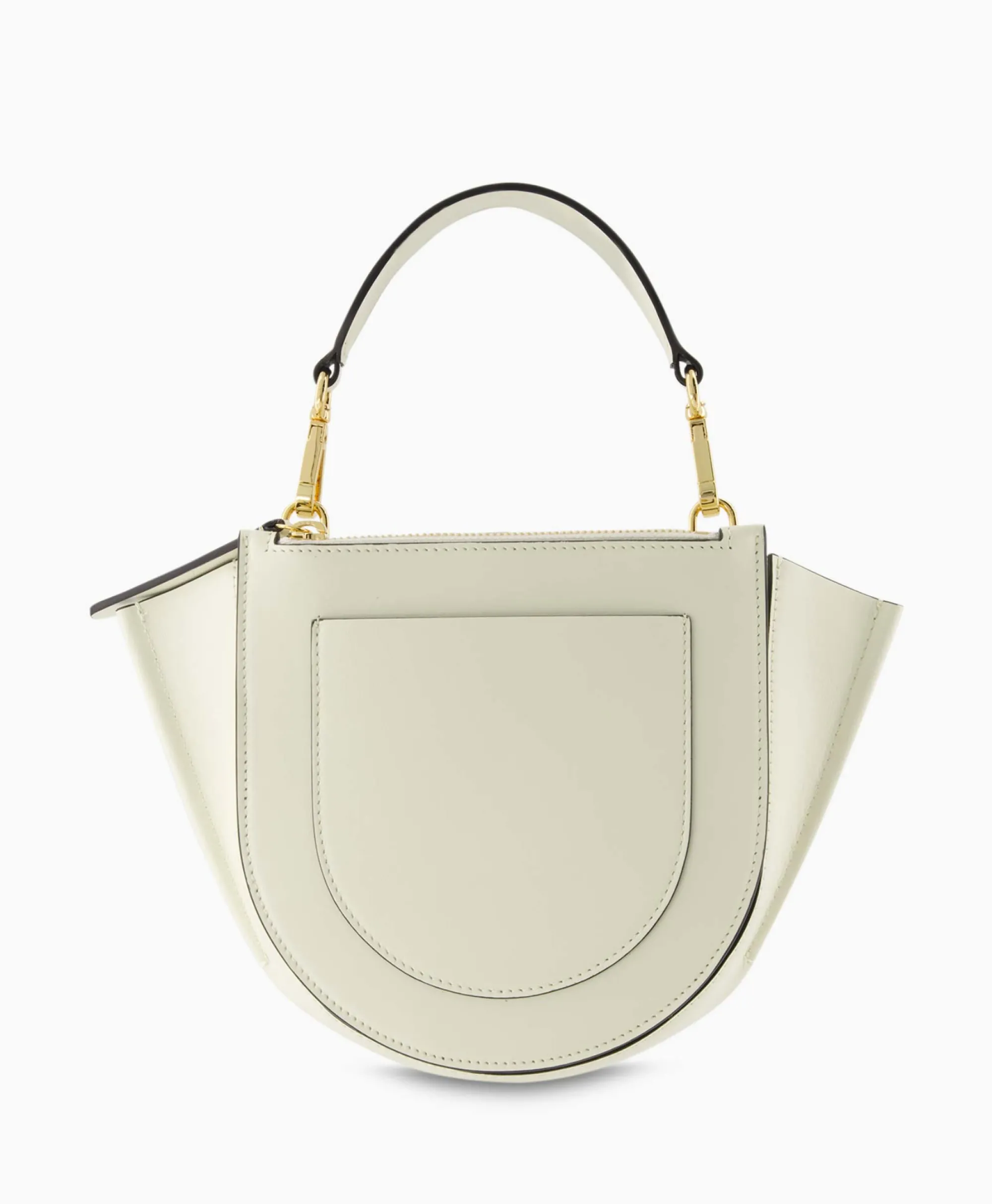 Outlet Crossbody Tas Hortensia Mini Ecru Dames Tassen