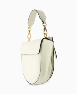 Outlet Crossbody Tas Hortensia Mini Ecru Dames Tassen