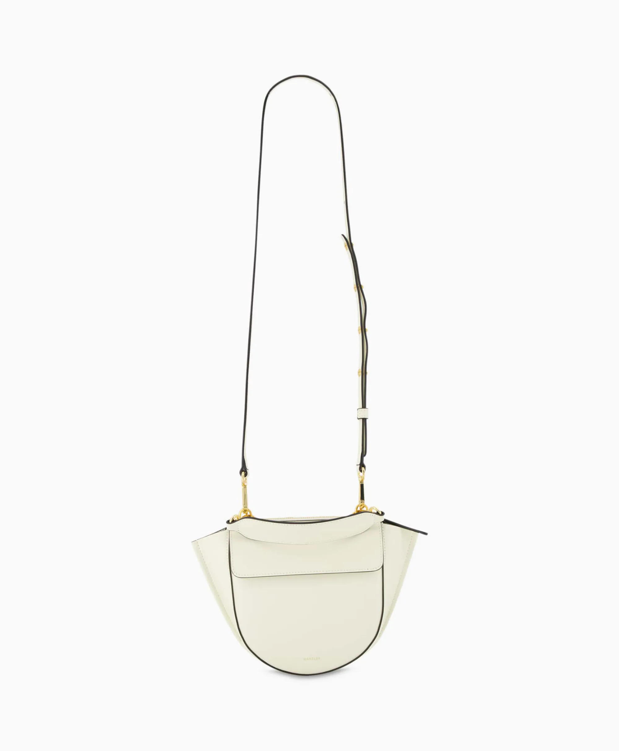 Outlet Crossbody Tas Hortensia Mini Ecru Dames Tassen