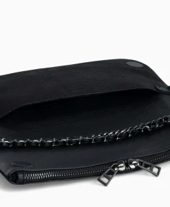 Clearance Zadig & Voltaire Crossbody Tas Rock Soft Savage Zwart Dames Tassen