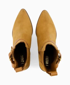 Clearance Zadig & Voltaire Enkellaars Tyler Cecilia Suede Bruin Dames Laarzen