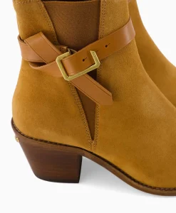 Clearance Zadig & Voltaire Enkellaars Tyler Cecilia Suede Bruin Dames Laarzen